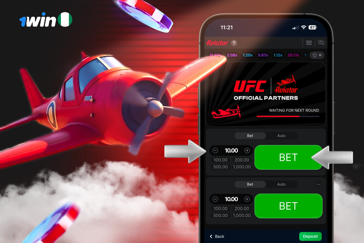 1win Aviator Nigeria 2026 - Crash Game Guide